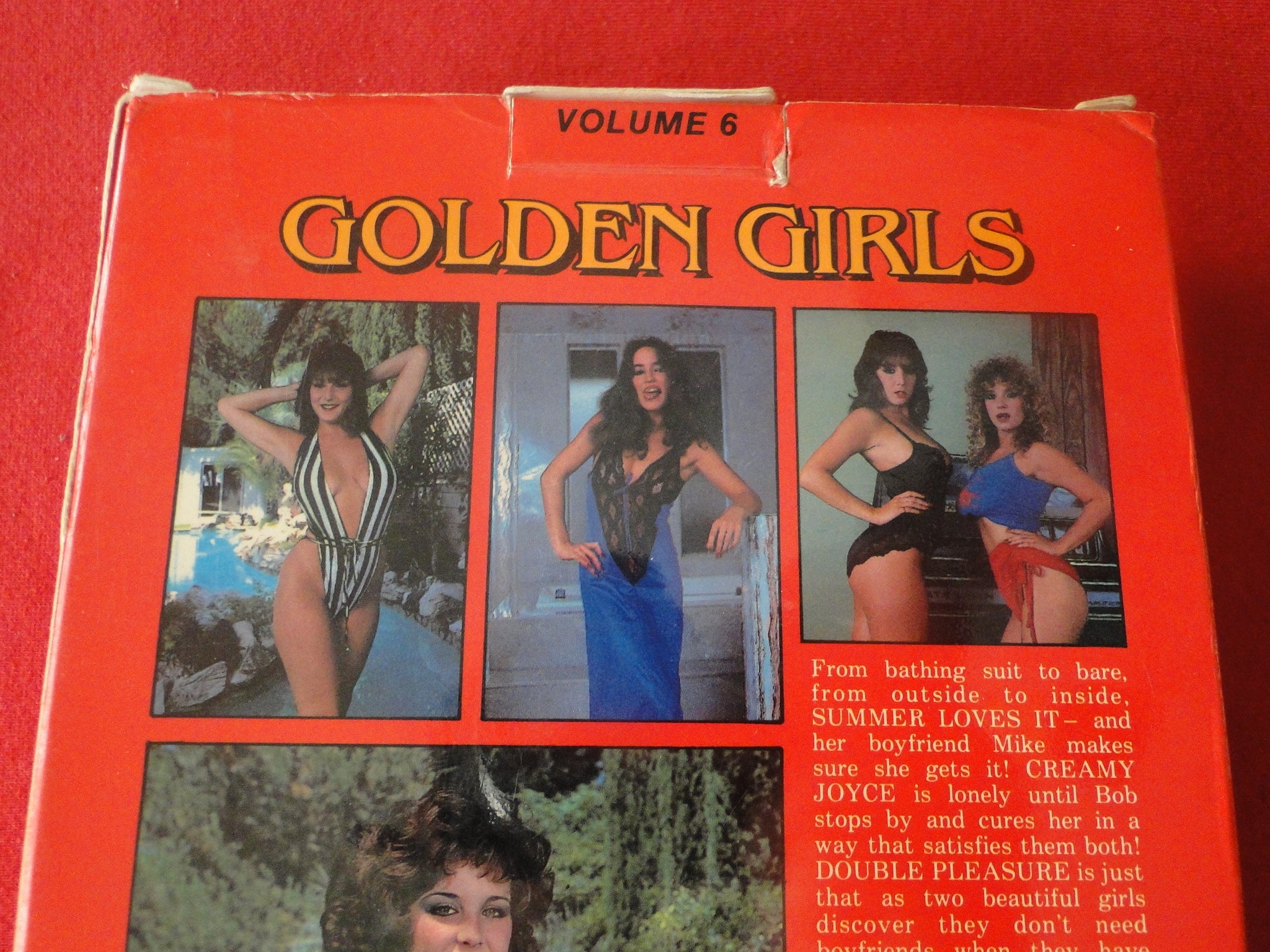 Vintage Adult XXX VHS Porn Tape X-Rated Movie Golden Girls Vol. 6 1982 –  Ephemera Galore