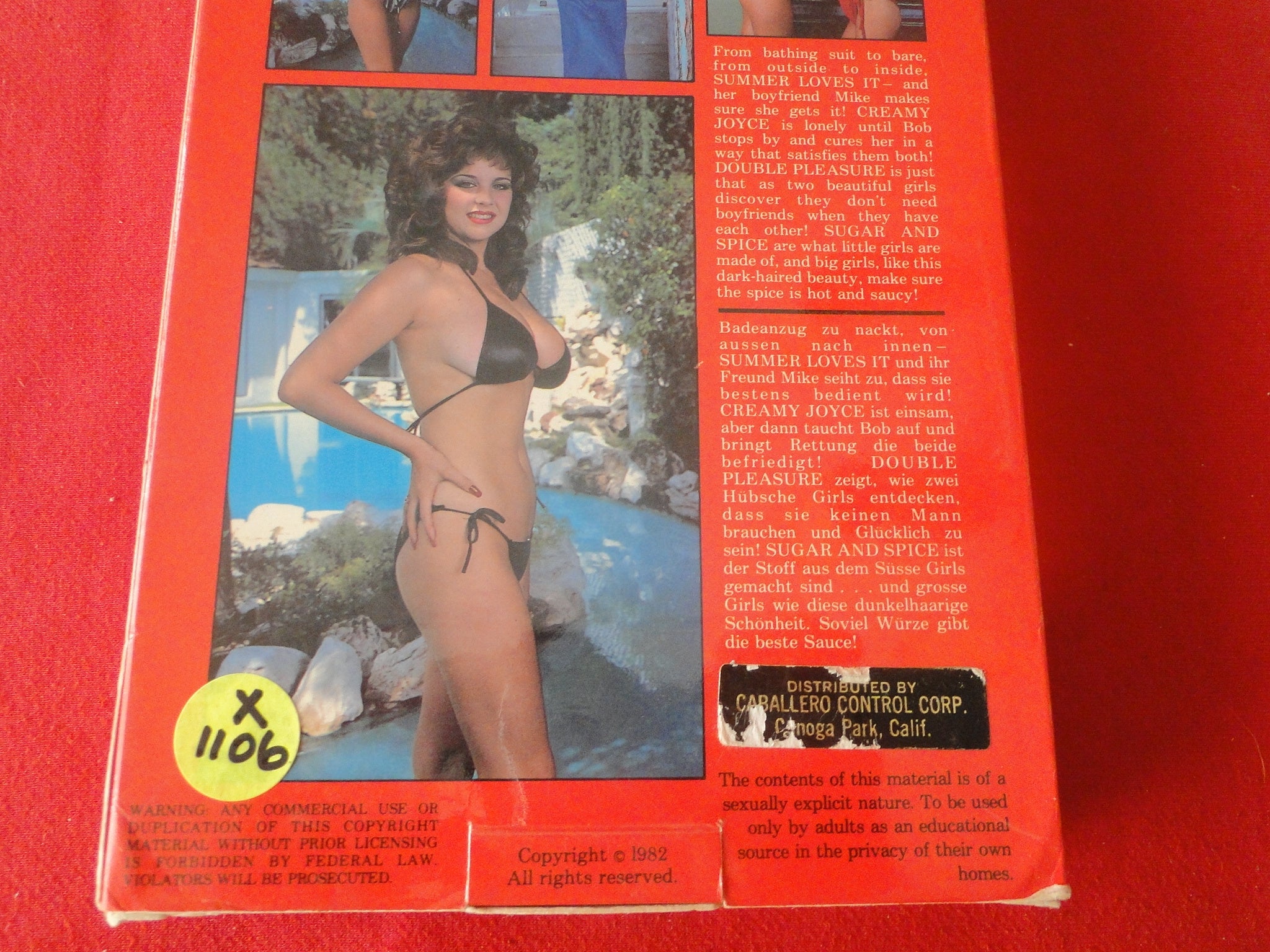 Vintage Adult XXX VHS Porn Tape X-Rated Movie Golden Girls Vol. 6 1982 –  Ephemera Galore