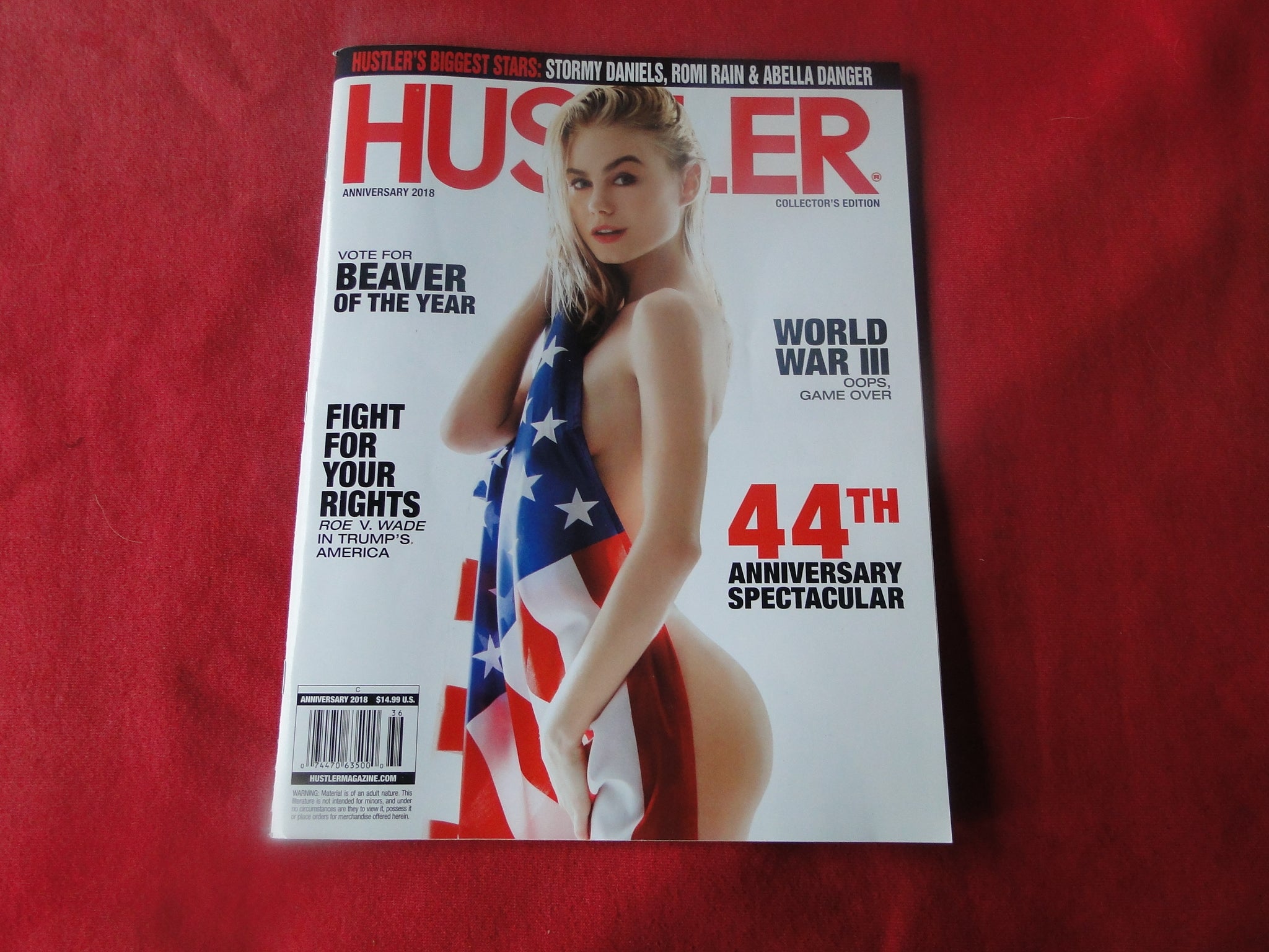 Vintage Nude Erotic Sexy Adult Magazine Hustler 2018 G5 – Ephemera Galore