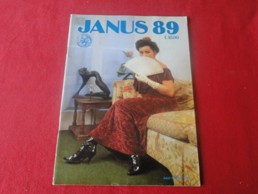 Vintage Nude Erotic Sexy Adult Magazine BDSM Janus 89 1991          P87