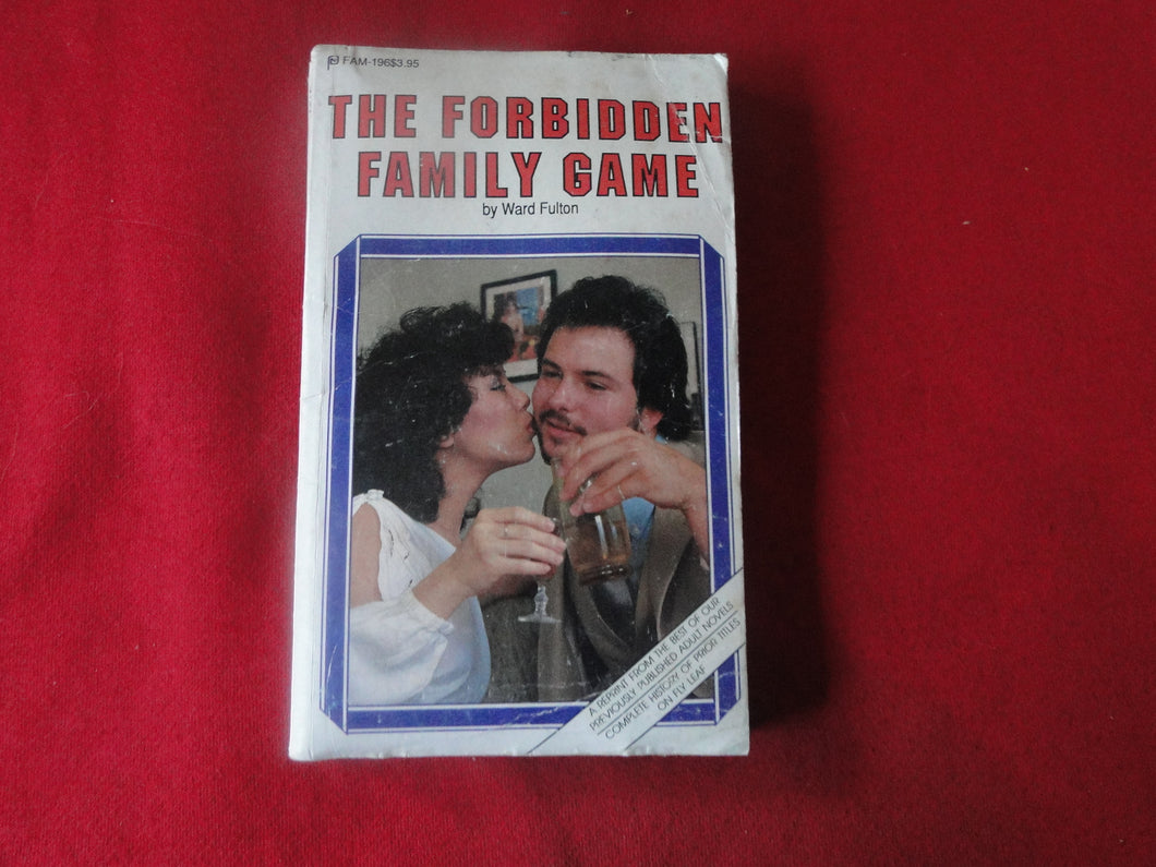 Vintage Erotic Adult Paperback Book/Novel The Forbidden Family Game    PB3