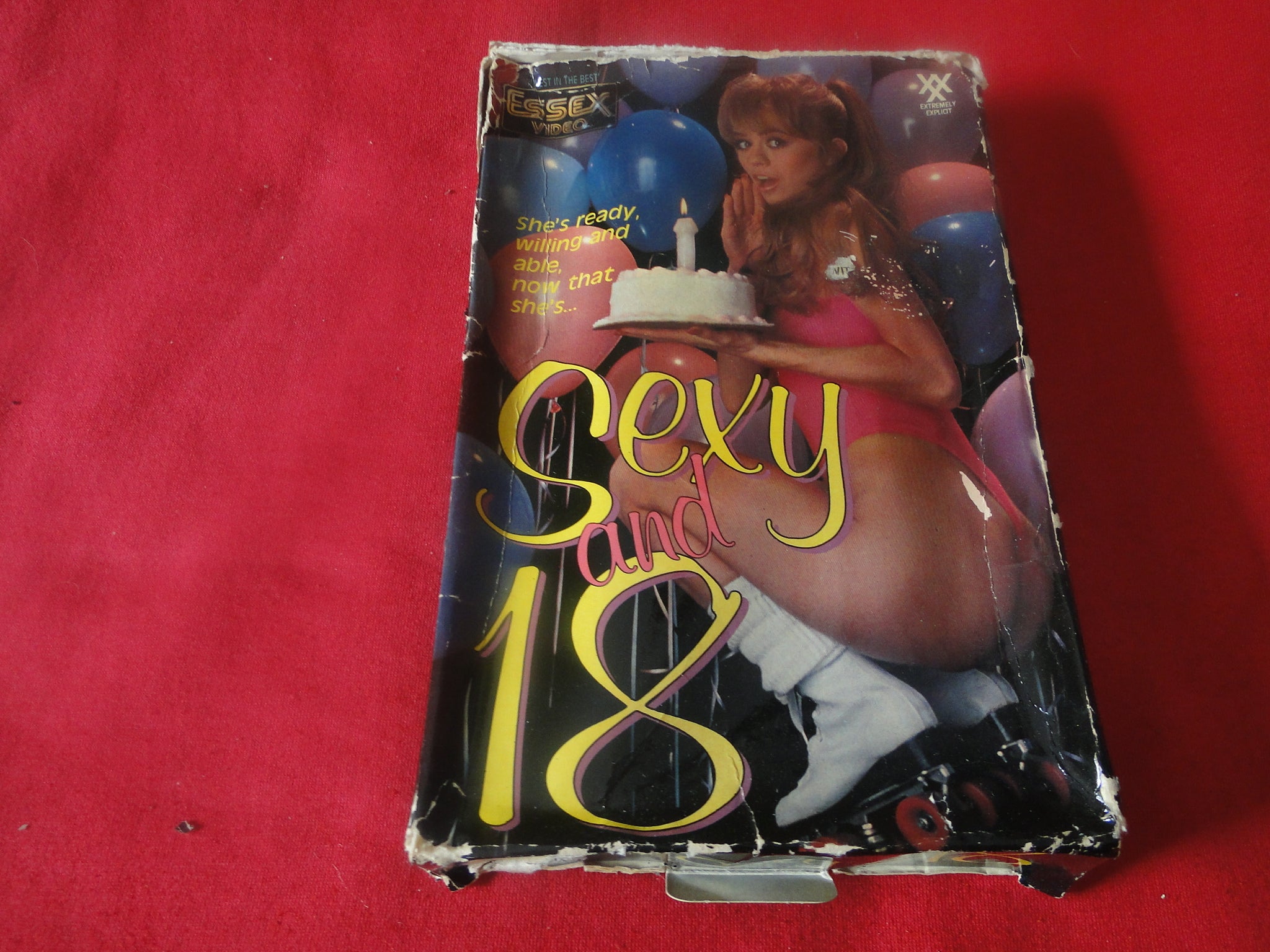 Vintage Adult XXX VHS Porn Tape X-Rated Sexy and 18 X3 – Ephemera Galore