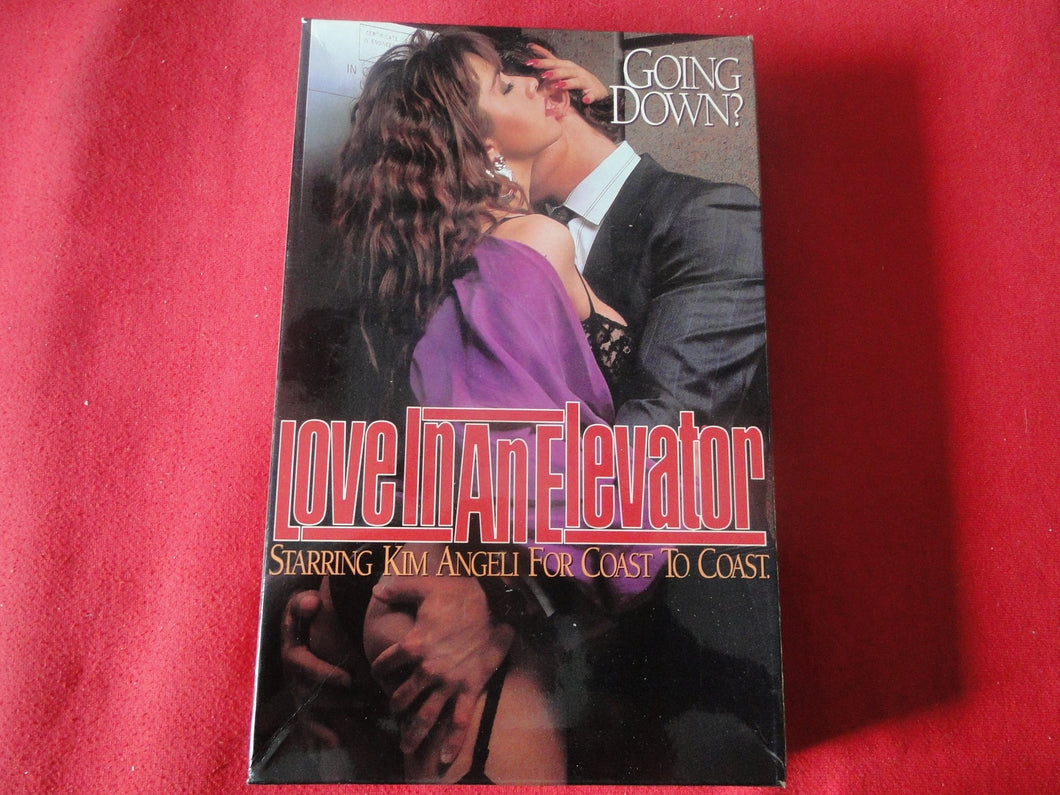 Vintage Adult XXX VHS Porn Tape X-Rated Movie Love In An Elevator Kim –  Ephemera Galore