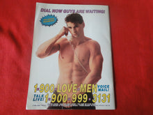 Load image into Gallery viewer, Vintage Adult Erotic Sexy Magazine Gay Interest Male Pictorial 1991      GT
