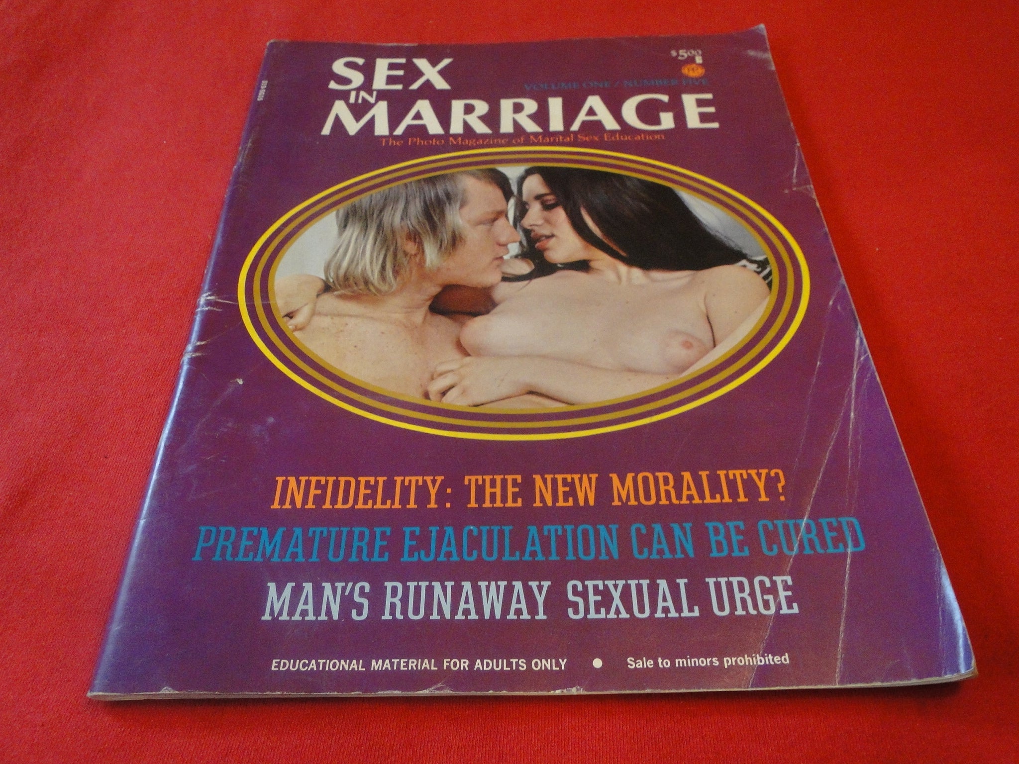 Vintage Nude Erotic Sexy Adult Magazine Sex In Marriage 1A