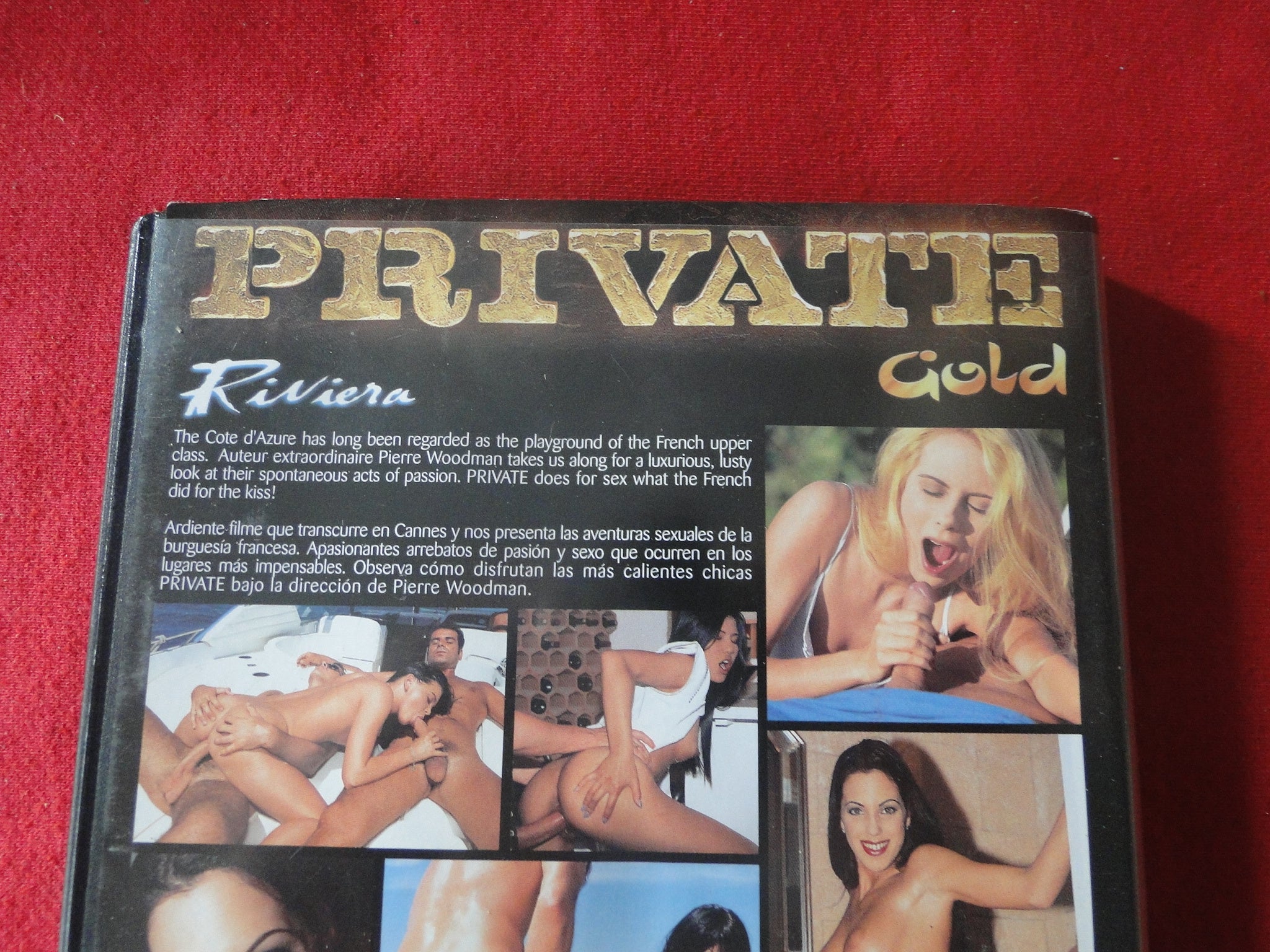 Vintage Adult Erotic Sexy Porn XXX DVD Movie Private Riviera Angelica –  Ephemera Galore