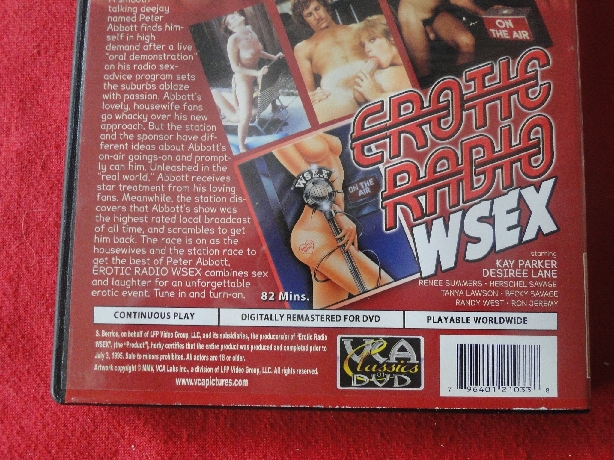 Vintage Adult Erotic Sexy Porn XXX DVD Movie Erotic Radio WSEX Kay Par –  Ephemera Galore