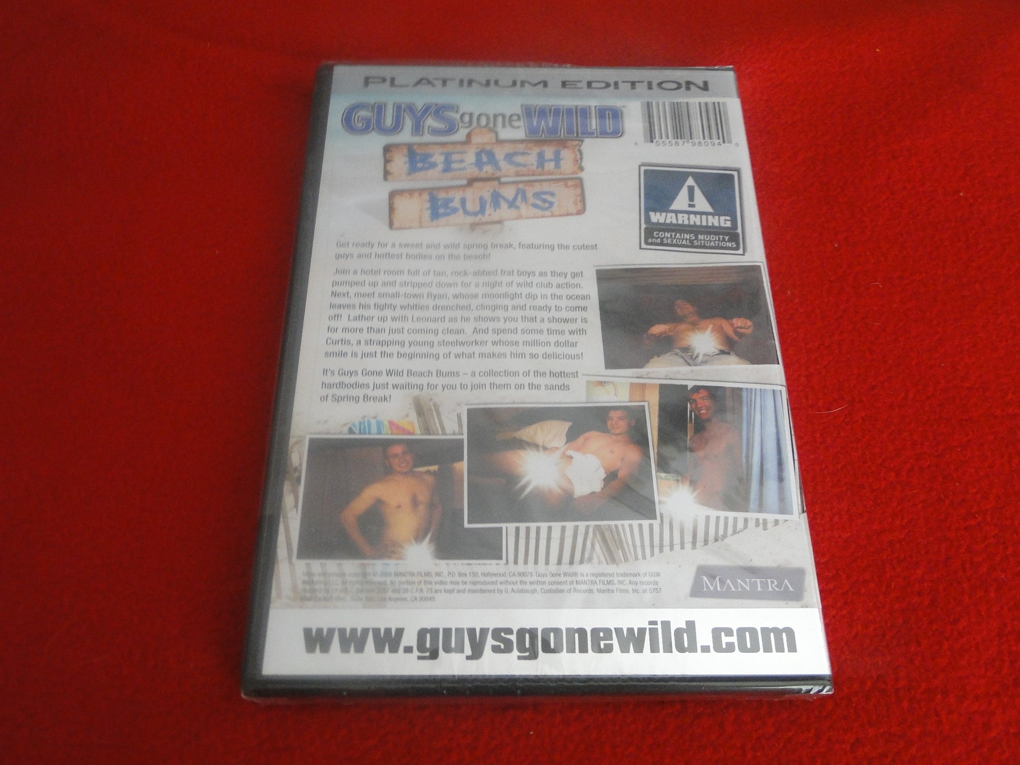 Guys Gone wild Beach hot Bums dvd