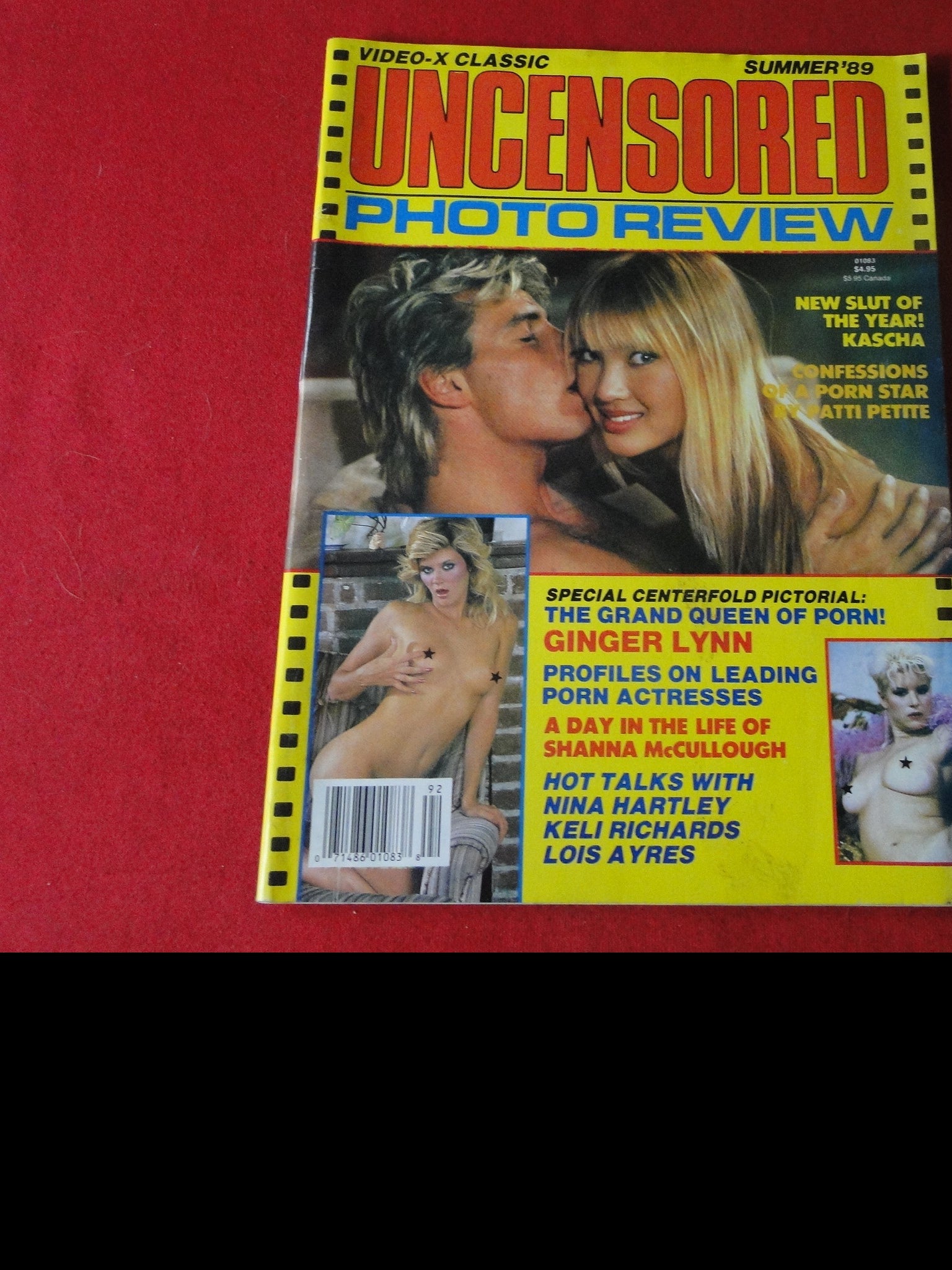 Vintage Nude Erotic Sexy Adult Magazine Uncensored Photo Review 1989 J –  Ephemera Galore