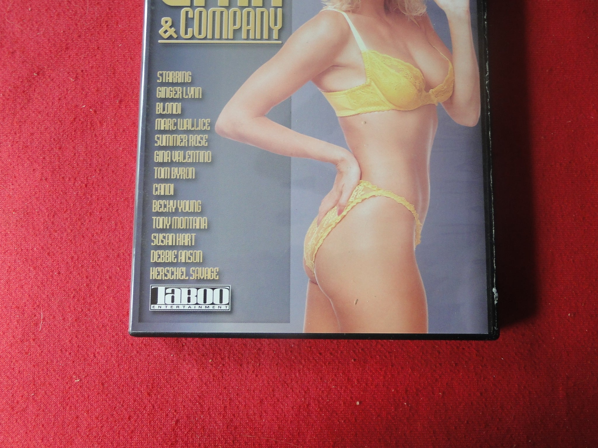 Vintage Adult Erotic Sexy Porn XXX DVD Movie Ginger Lynn & Company X11 –  Ephemera Galore