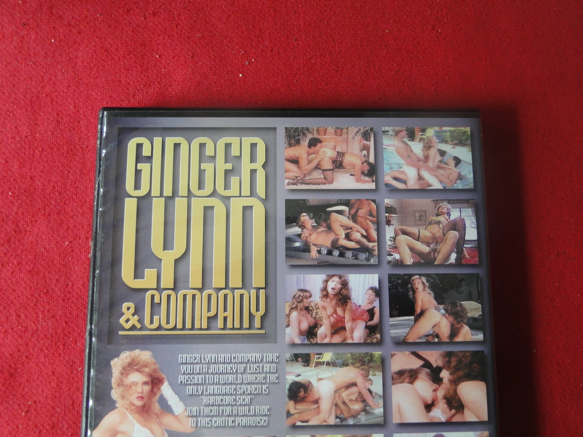 Vintage Adult Erotic Sexy Porn XXX DVD Movie Ginger Lynn & Company X11 –  Ephemera Galore