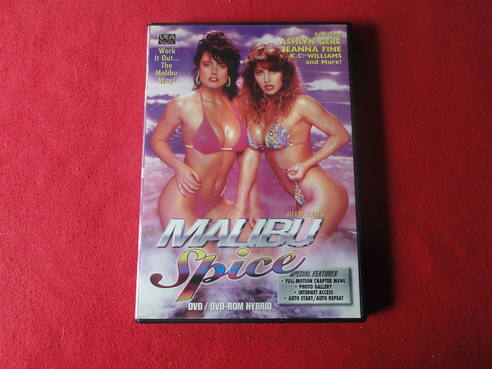 Vintage Adult Erotic Sexy Porn XXX DVD Malibu Spice Ashlyn Gere Jeanna –  Ephemera Galore