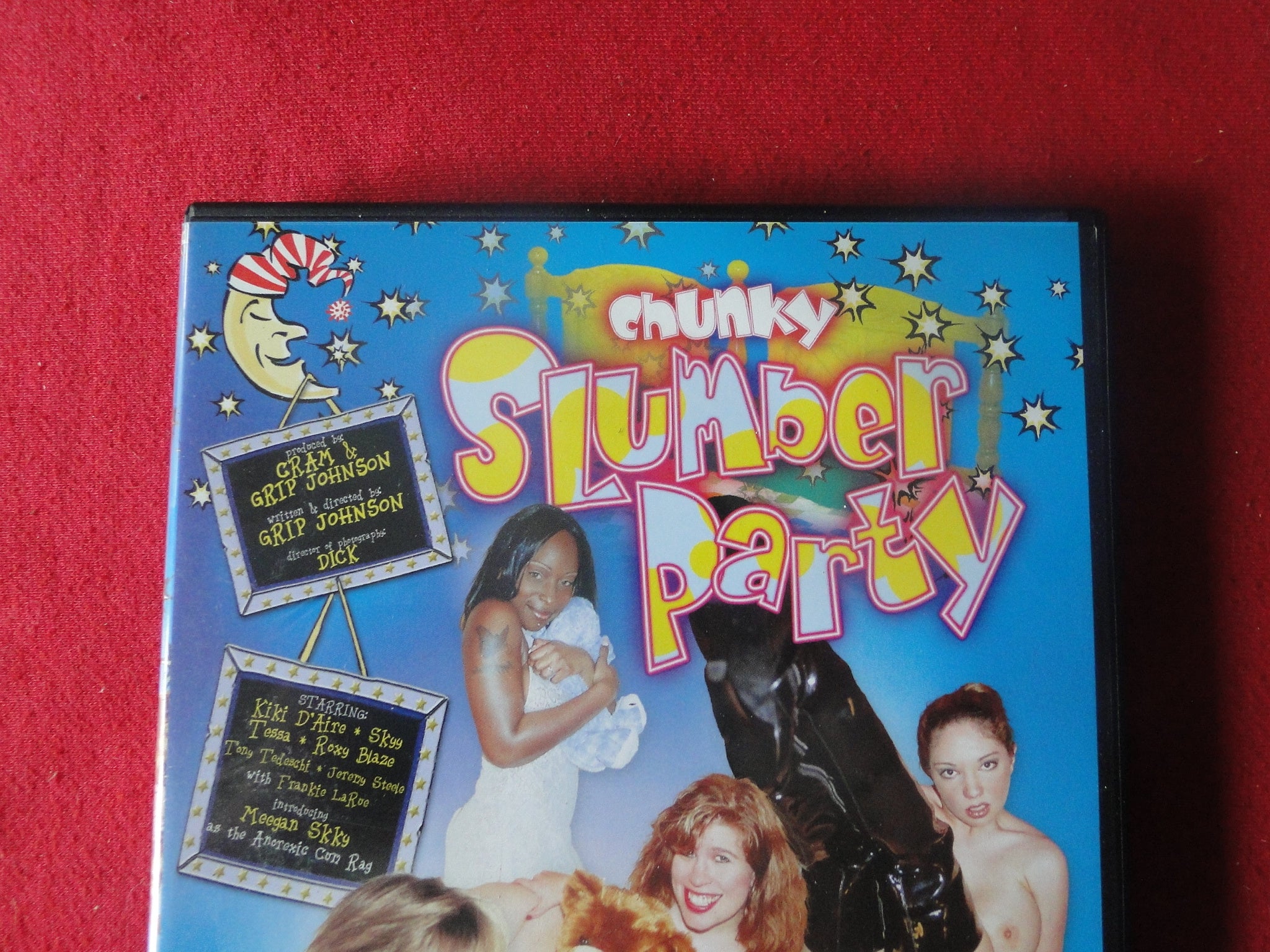 Vintage Adult Erotic Sexy Porn XXX DVD Movie Chunky Slumber Party X11 –  Ephemera Galore