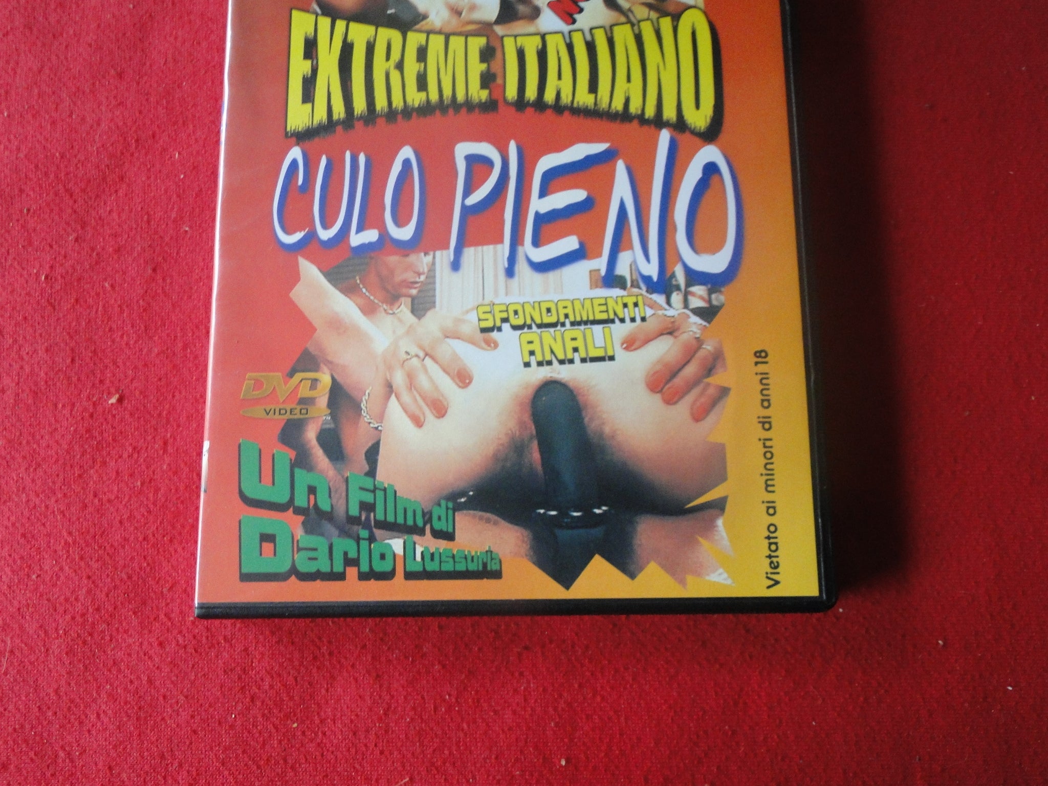 Vintage Adult Erotic Sexy Porn XXX DVD Movie Extreme Italiano Culo Pie –  Ephemera Galore