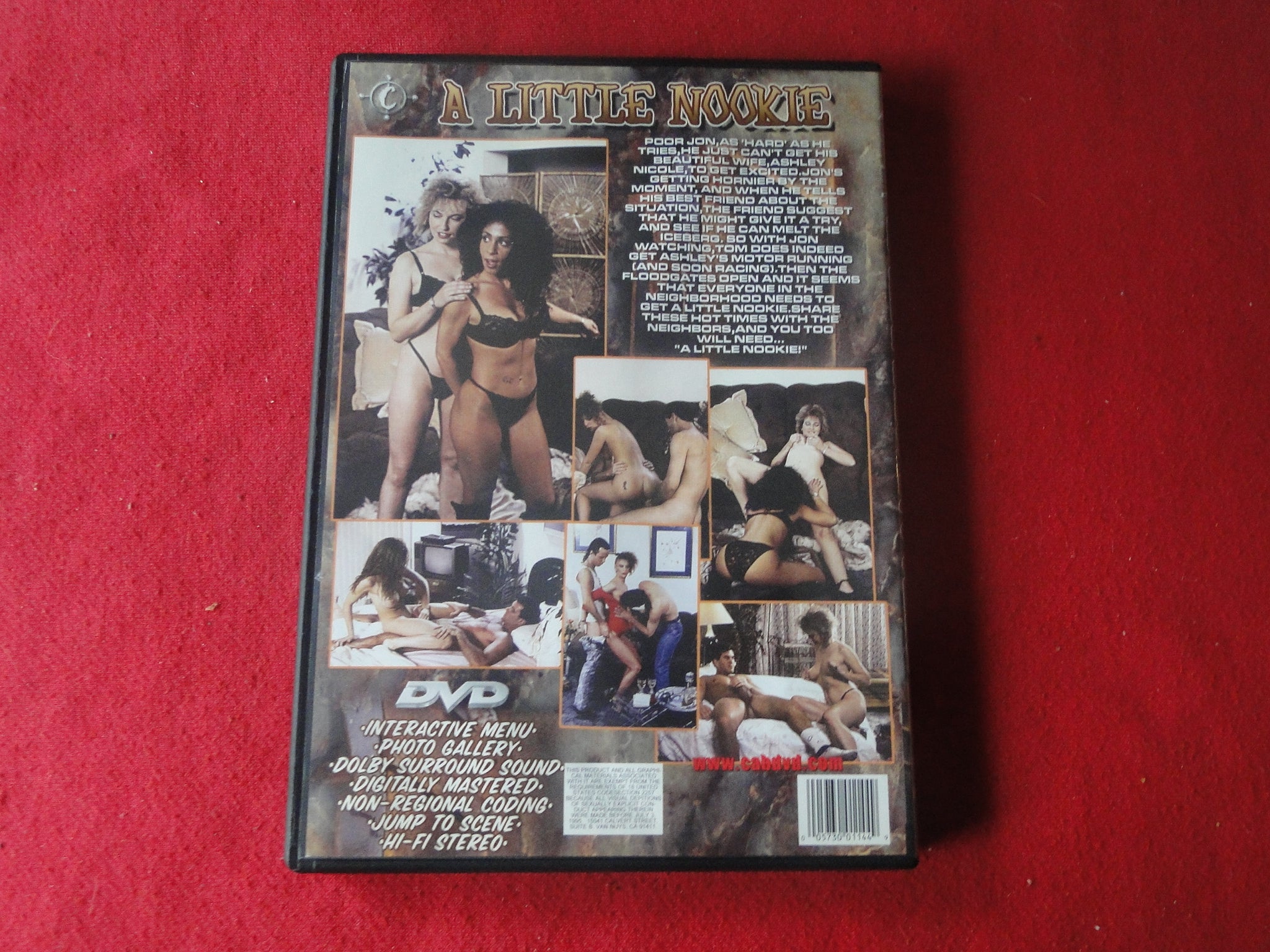 Vintage Adult Erotic Sexy Porn XXX DVD Movie A Little Nookie Ashley Ni –  Ephemera Galore