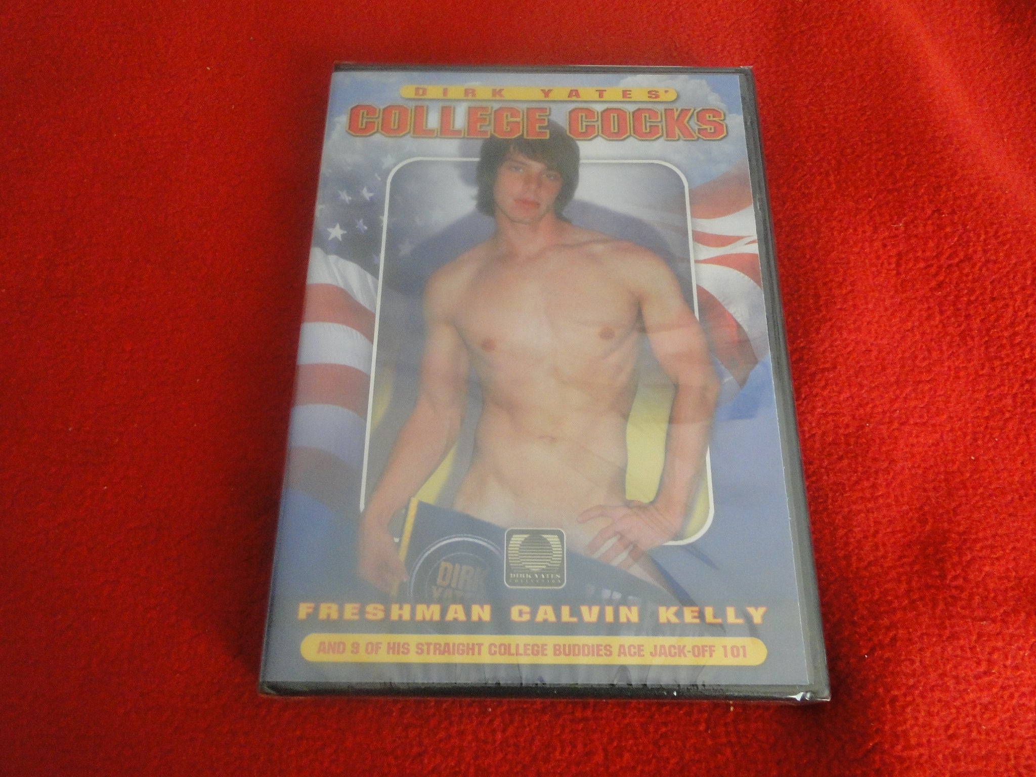 Vintage Adult All Male Gay XXX DVD SEALED NOS Dirk Yates College  