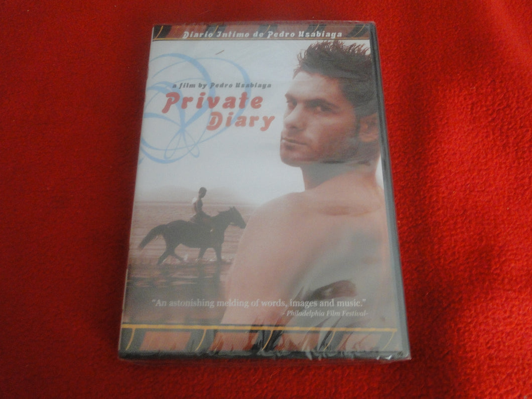 Vintage Adult All Male Gay XXX DVD SEALED NOS Private Diary Pedro Usabiaga  B4