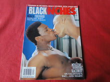 Load image into Gallery viewer, Vintage Adult Erotic Sexy Magazine Gay Interest Black Inches April 2000     JB40
