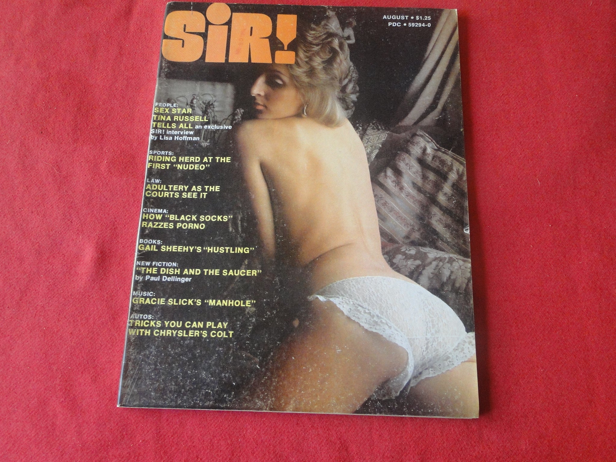 Vintage Nude Erotic Sexy Adult Magazine Sir August 1974 P89 – Ephemera  Galore