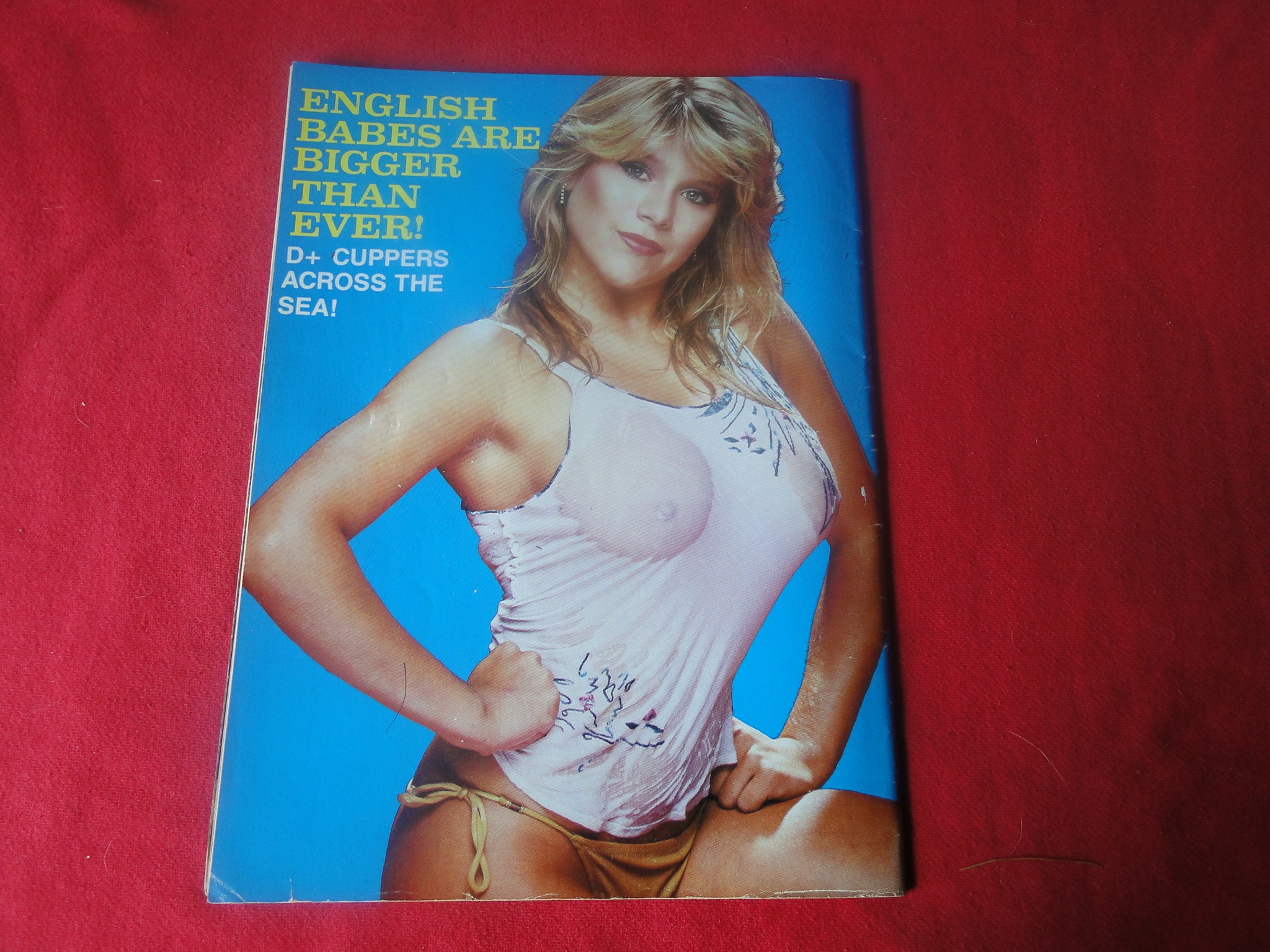 Vintage Nude Erotic Sexy Adult Magazine Big Boobs 1987 EA – Ephemera Galore