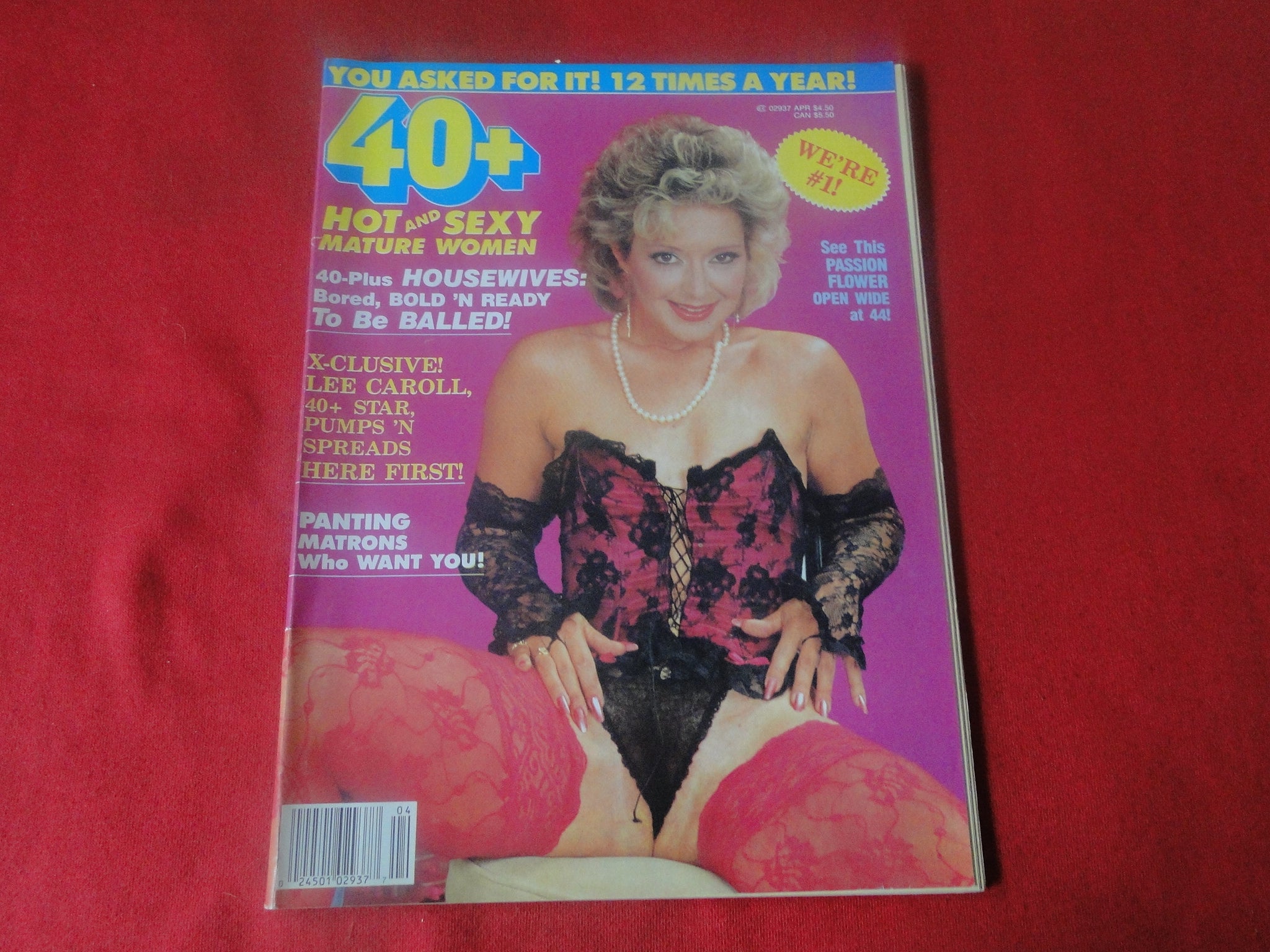 Vintage Nude Erotic Sexy Adult Magazine 40+ April 1990 P70 – Ephemera Galore