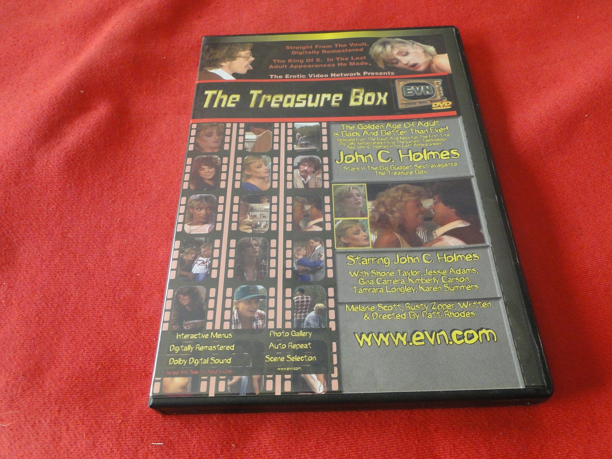 Vintage Adult Erotic Sexy Porn XXX DVD Movie The Treasure Box John Hol –  Ephemera Galore