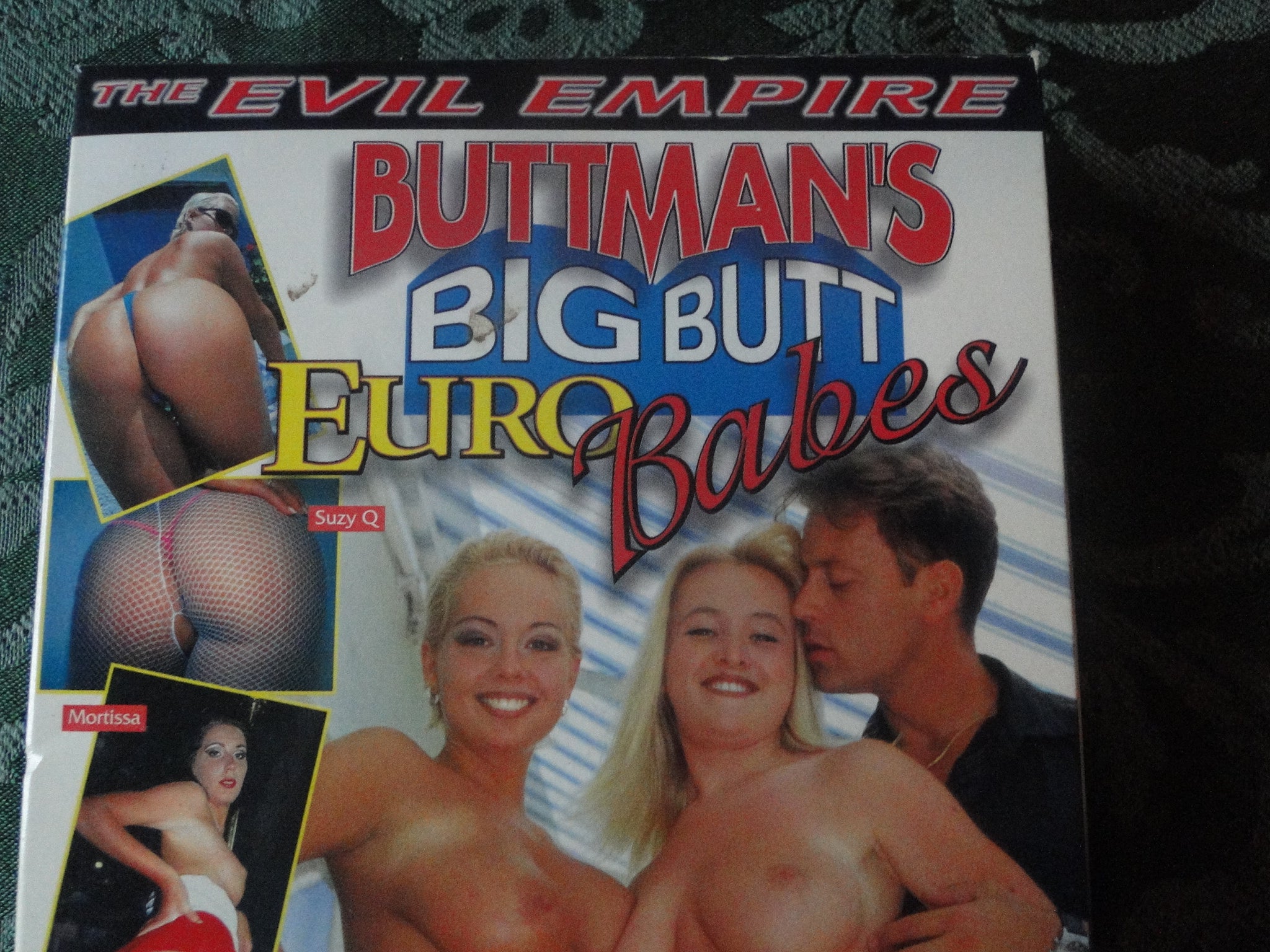 Adult Euro Porn - Vintage Adult XXX VHS Porn Tape Buttman's Big Butt Euro Babes Evil Emp â€“  Ephemera Galore