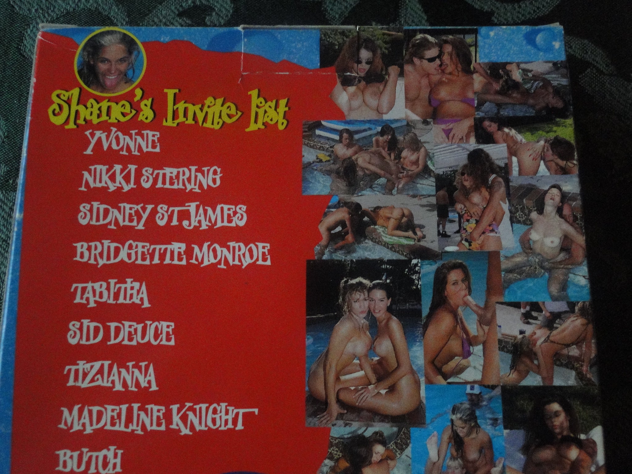 Vintage Adult XXX VHS Porn Tape Seymore Butts A Pool Party X33 – Ephemera  Galore