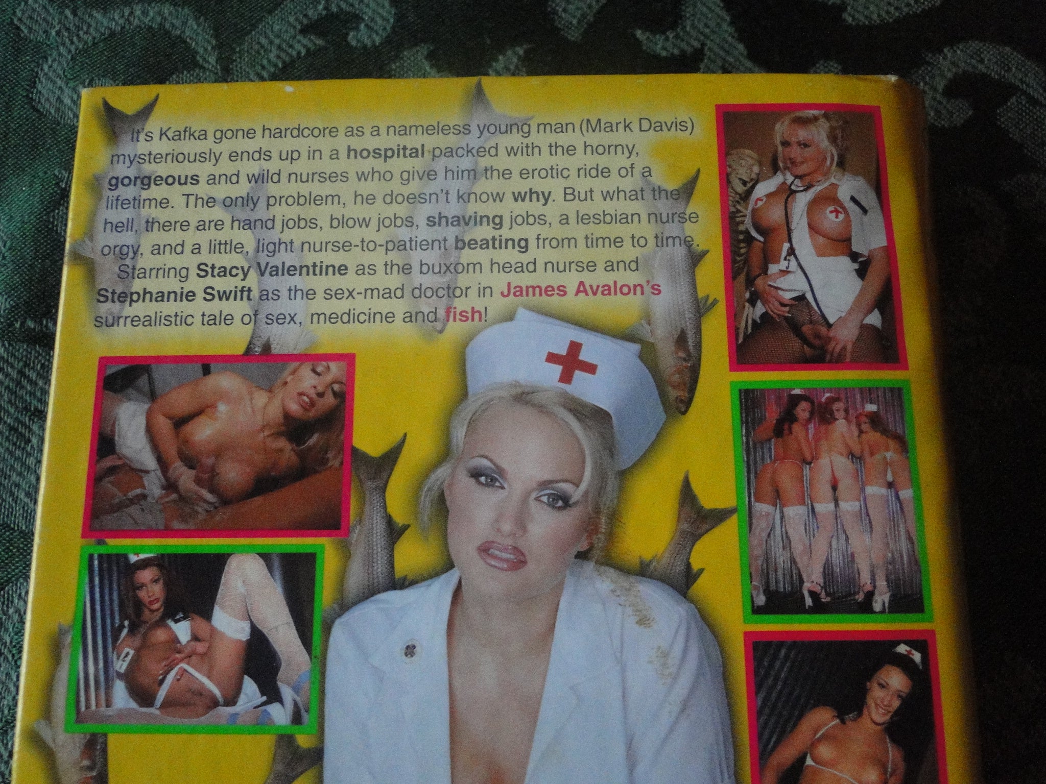 Vintage Adult XXX VHS Porn Tape Sexy Nurses 3 Stacy Valentine X33 –  Ephemera Galore