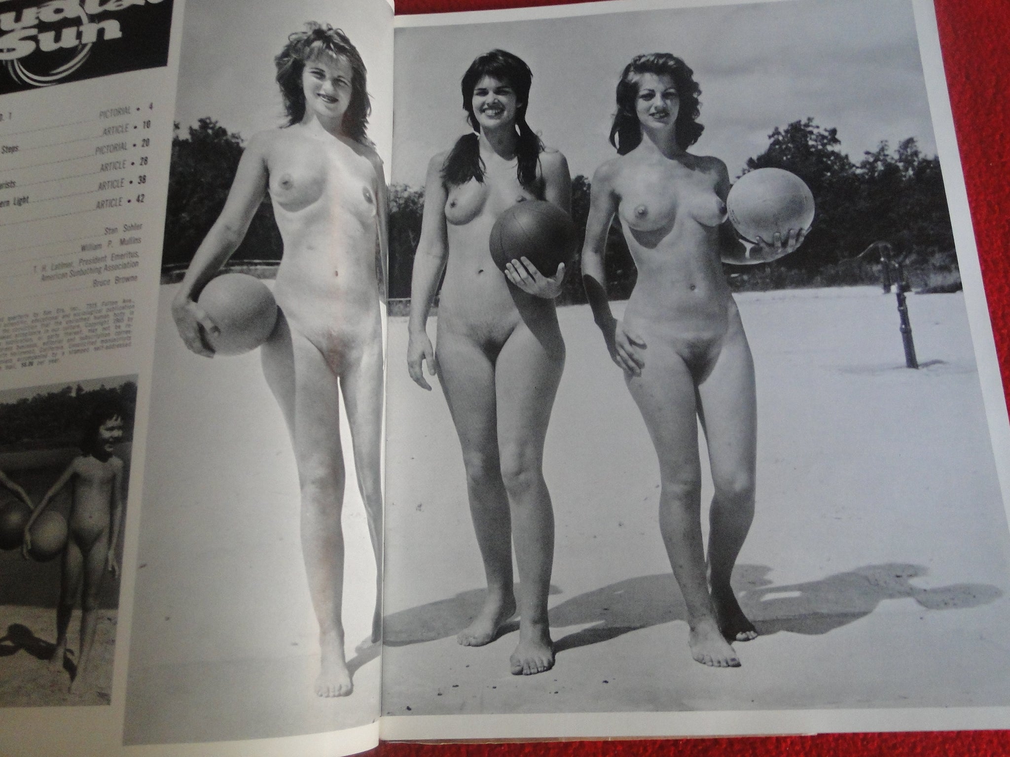 Antique Nudist Porn - Vintage Nude Erotic Sexy Adult Magazine Nudist Sun 1965 P84 â€“ Ephemera  Galore