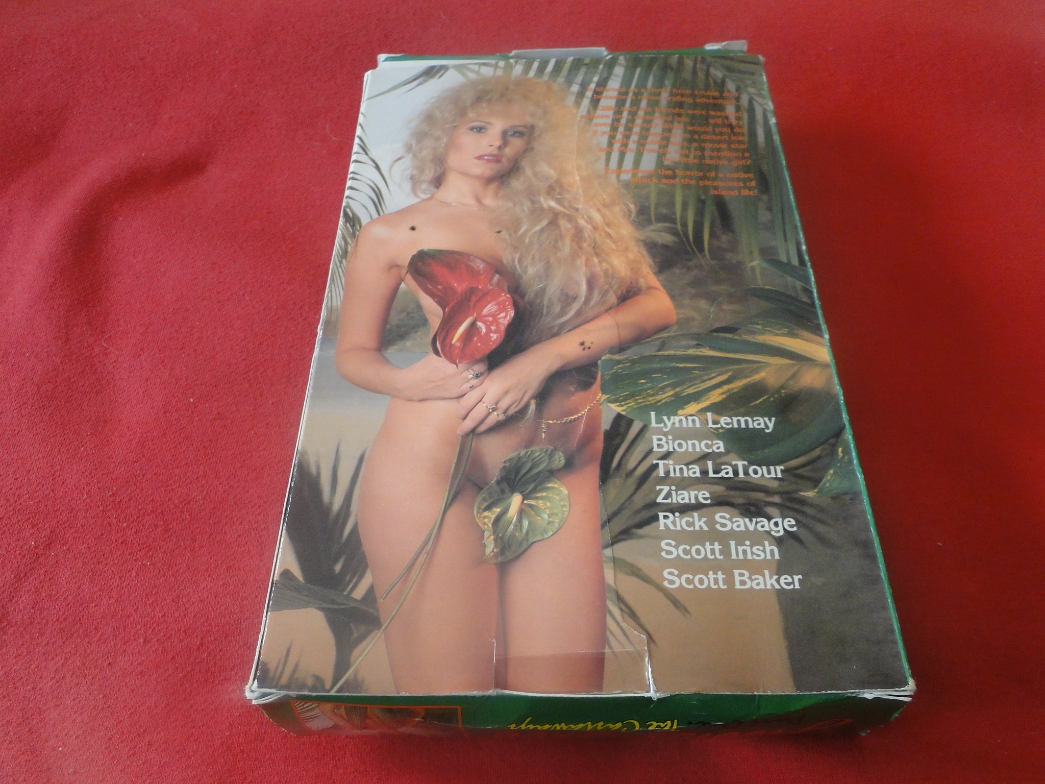 2048px x 1536px - Vintage Adult XXX VHS Porn Tape Movie Gillie's Isle Part 1 The Castawa â€“  Ephemera Galore