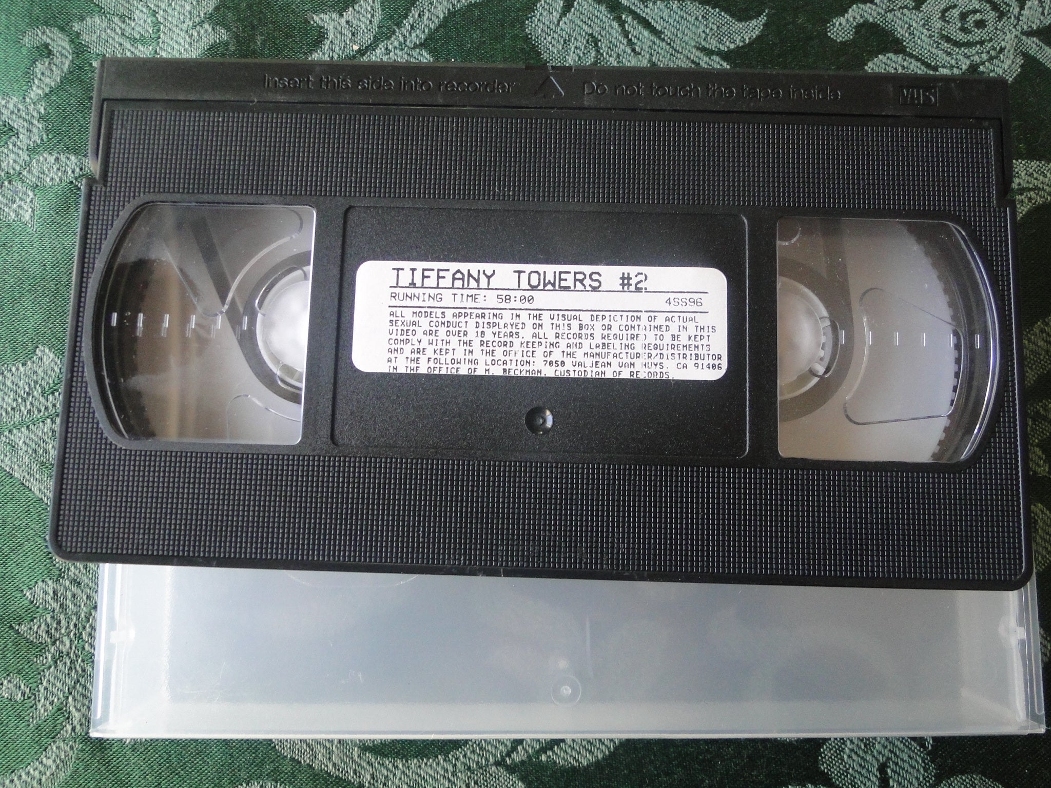 Vintage Adult XXX VHS Porn Tape X-Rated Tiffany Towers #2 X4 – Ephemera  Galore