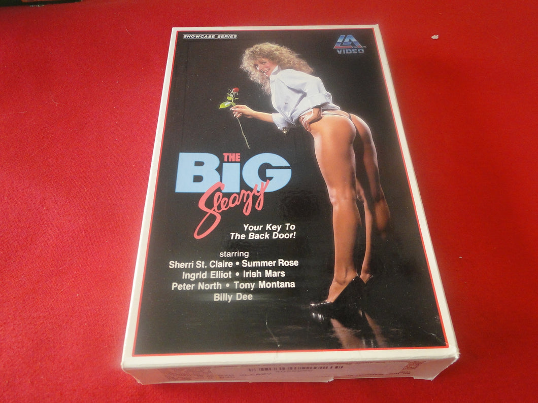 Vintage Adult XXX VHS Porn Tape Movie The Big Sleazy Sherri St. Claire –  Ephemera Galore