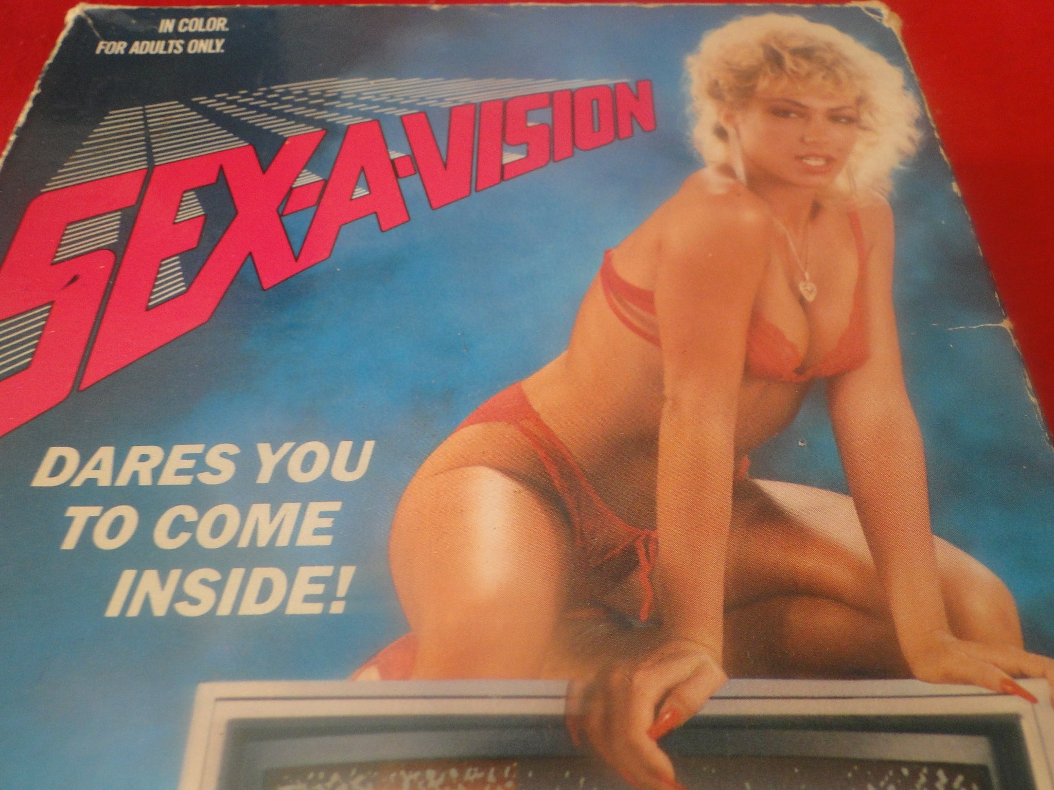 Vintage Adult XXX VHS Porn Tape Video Movie Sex-A-Vision Sheri St. Cla –  Ephemera Galore