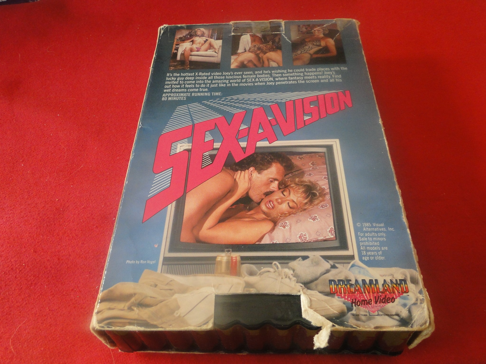 Vintage Adult XXX VHS Porn Tape Video Movie Sex-A-Vision Sheri St. Cla –  Ephemera Galore