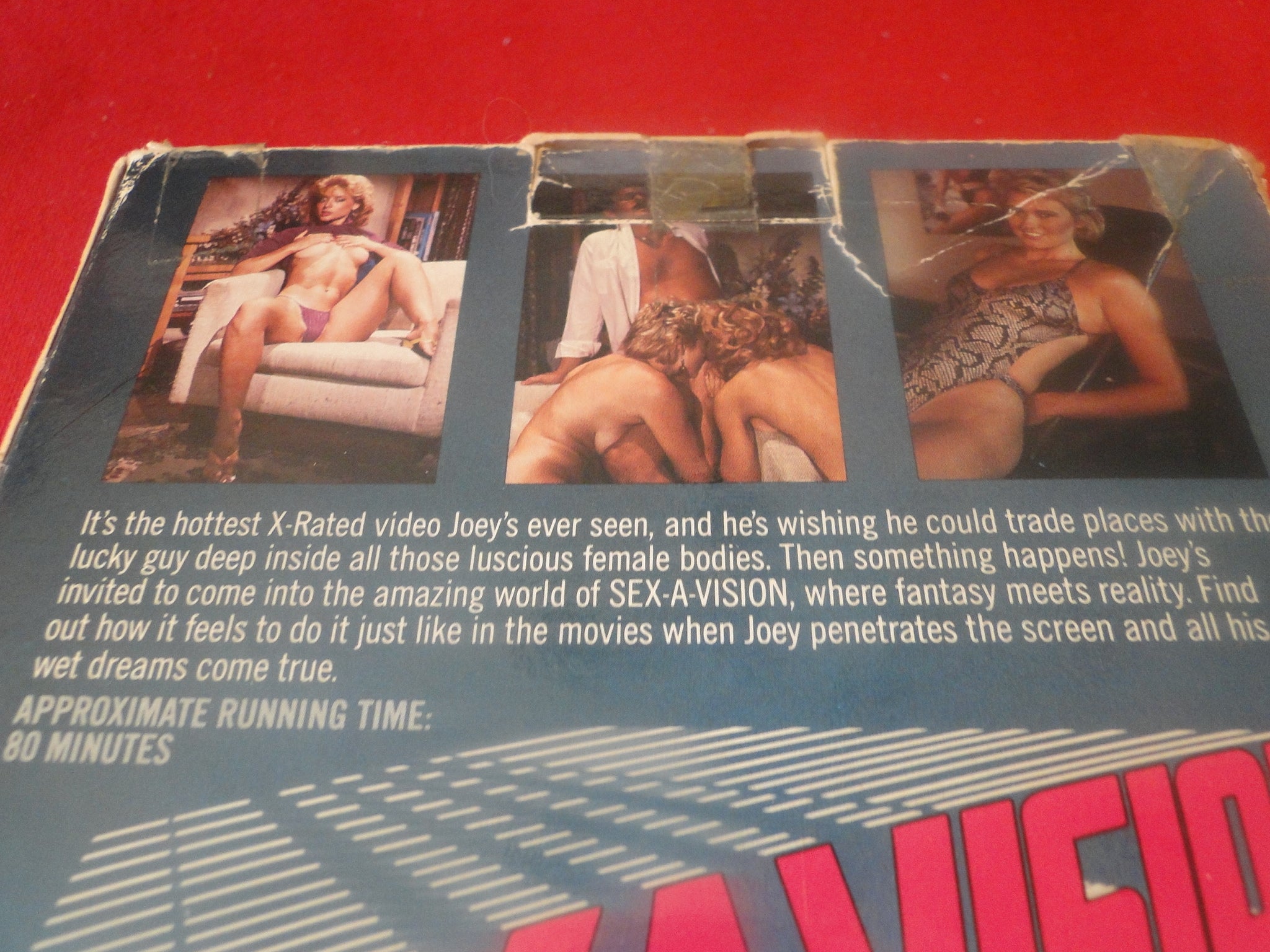 Vintage Adult XXX VHS Porn Tape Video Movie Sex-A-Vision Sheri St. Cla –  Ephemera Galore