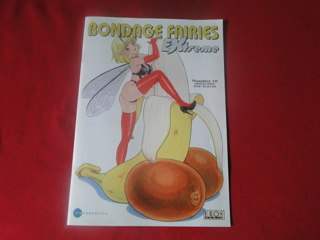 Vintage Nude Erotic Sexy Adult Men's Comic Book Bondage Fairies Extreme #10     JB31