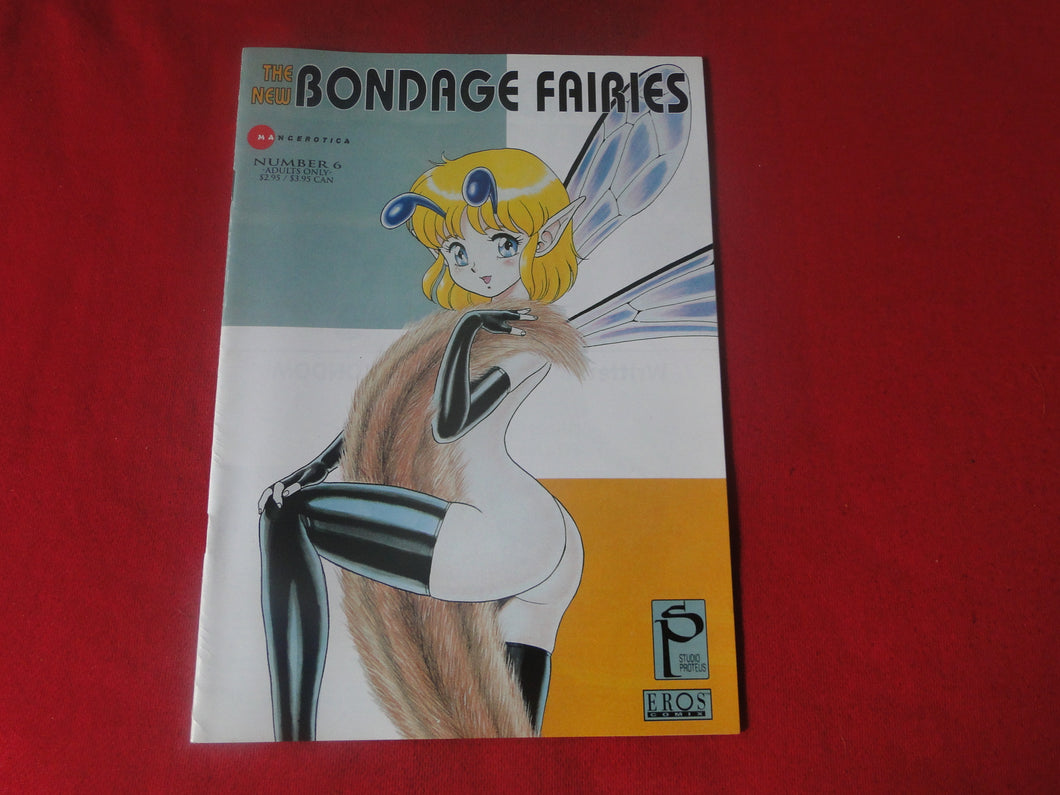 Vintage Nude Erotic Sexy Adult Men's Comic Book New Bondage Fairies #6      JB31