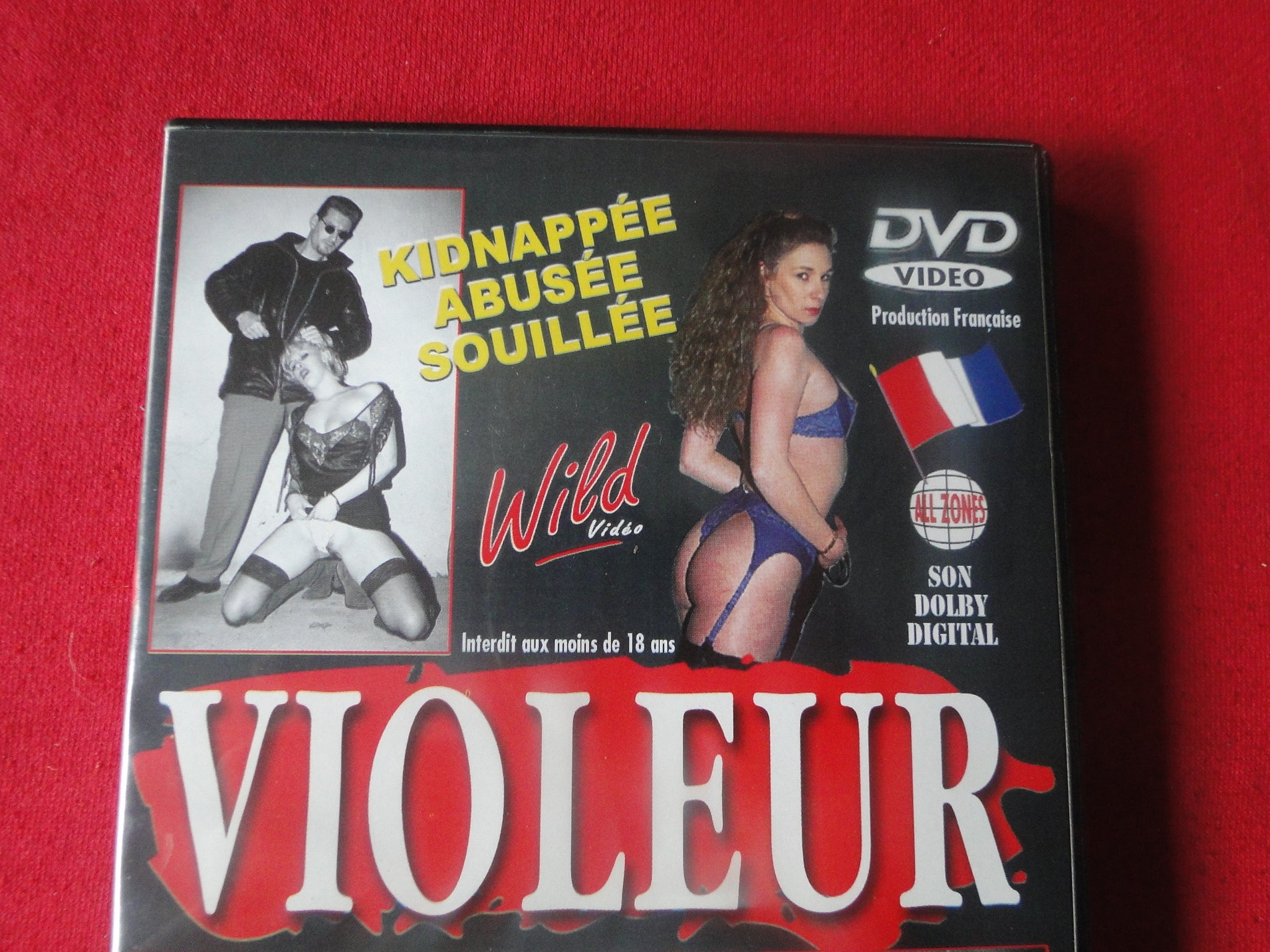 Vintage Adult Porn XXX DVD Erotic Movie Wild Violeur Karen Lancaume X1 –  Ephemera Galore