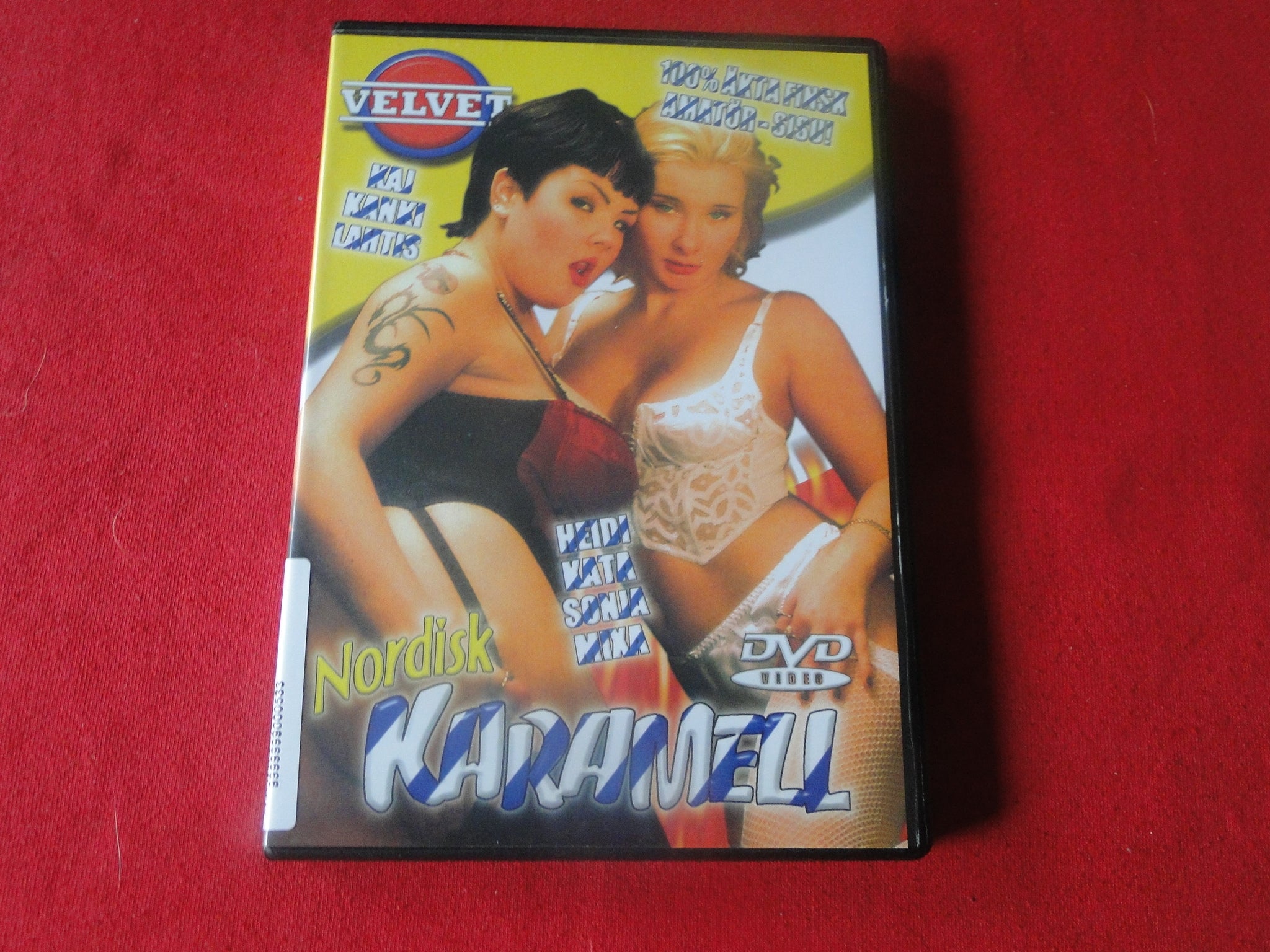 Vintage Adult Porn XXX DVD Erotic Movie Nordisk Karamell Danish Porn X –  Ephemera Galore