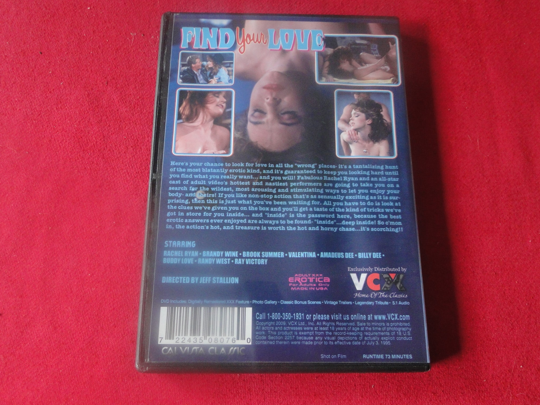 Vintage Adult Porn XXX DVD Erotic Movie Find Your Love Rachel Ryan X18 –  Ephemera Galore