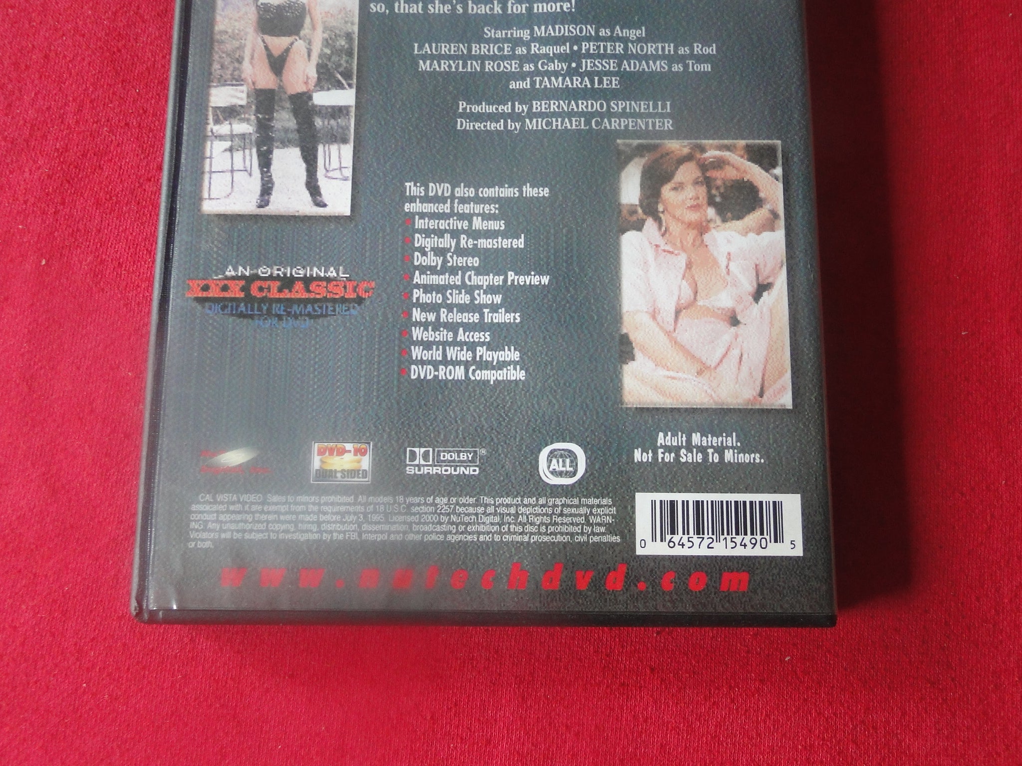 Vintage Adult Porn XXX DVD Erotic Movie The Mistress Lauren Brice X18 –  Ephemera Galore