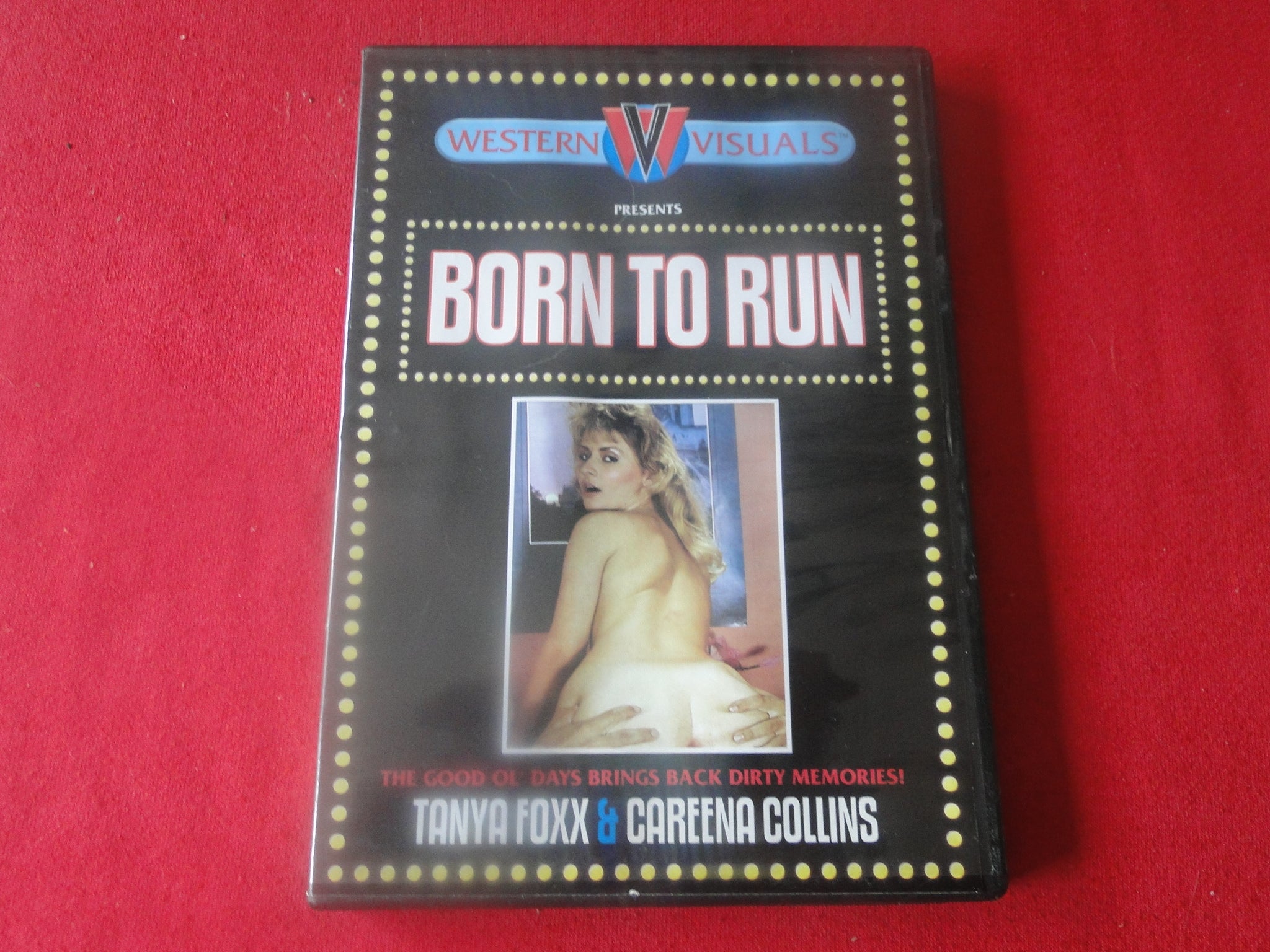 Vintage Adult Porn XXX DVD Erotic Movie Born To Run Tanya Foxx Careena –  Ephemera Galore