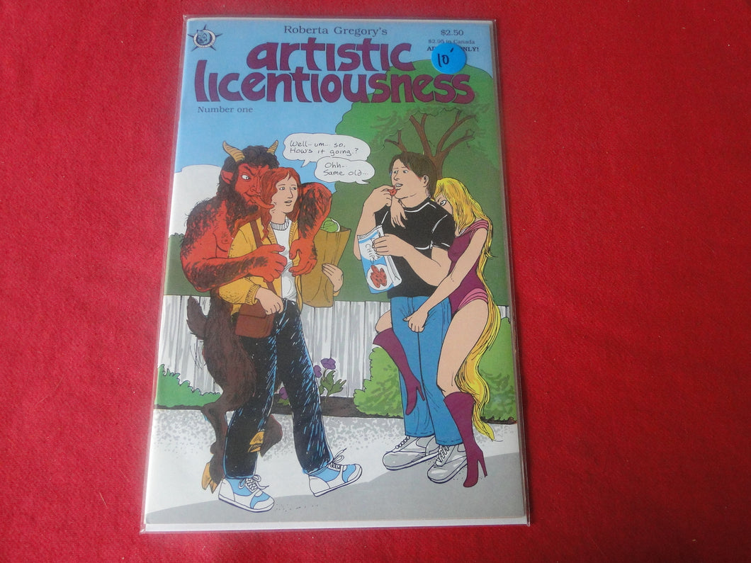 Vintage Nude Erotic Sexy Adult Comic Book Artistic Licentiousness #1 Roberta Gregory's X33