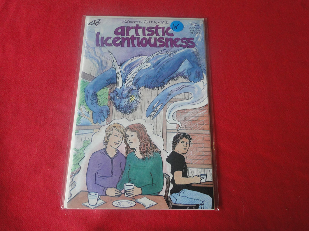 Vintage Nude Erotic Sexy Adult Comic Book Artistic Licentiousness #2       X33