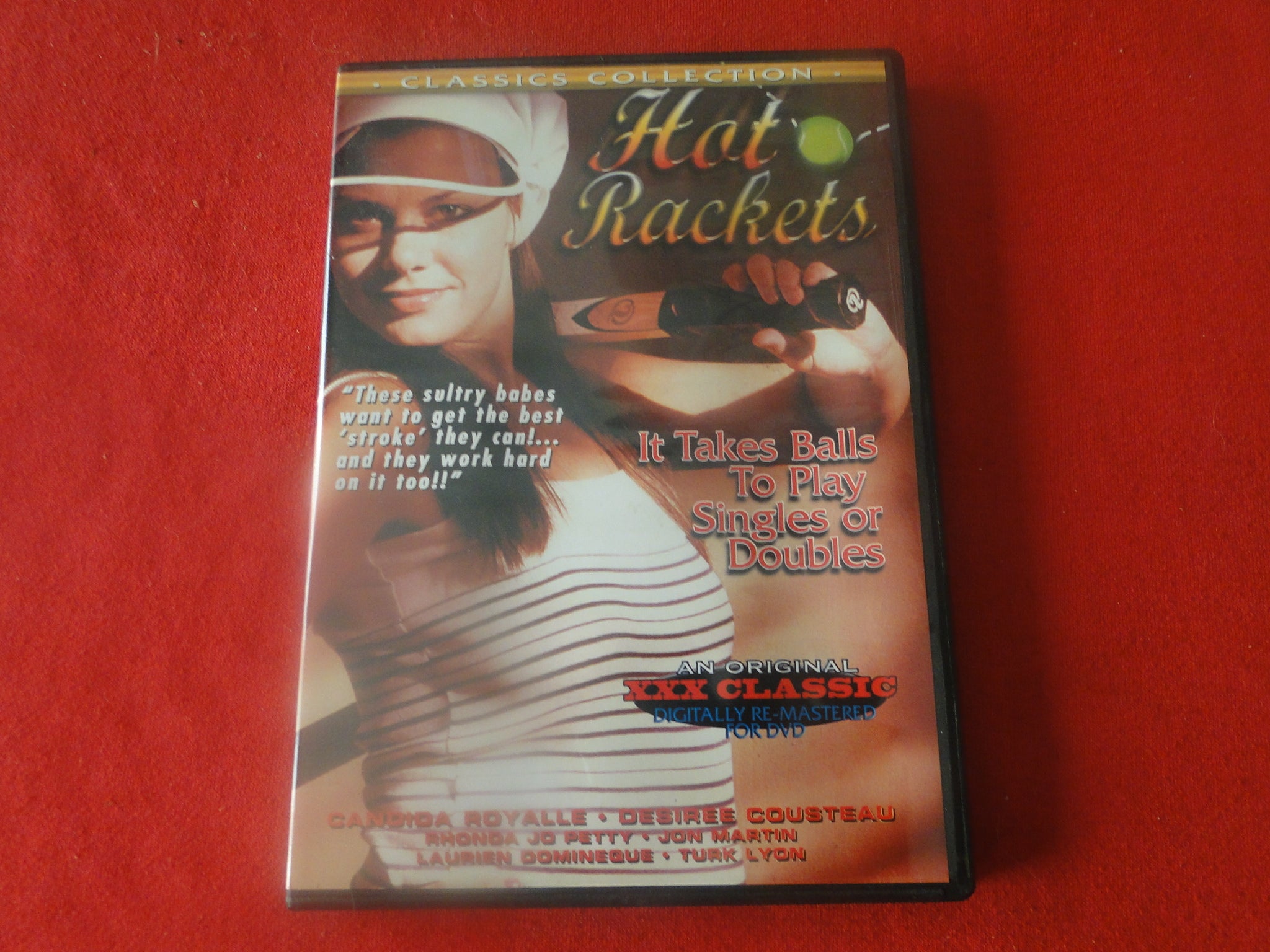 Vintage Adult Porn XXX DVD Erotic Movie Hot Rackets Candida Royalle De –  Ephemera Galore