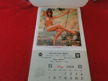 Load image into Gallery viewer, Vintage Semi-Nude Pinup Wall Calendar 1968 Playboy Michener Bros.              H
