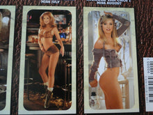 Load image into Gallery viewer, Vintage Large Semi-Nude Pinup Wall Calendar Playboy Lingerie 17 x 12 Inches 2002
