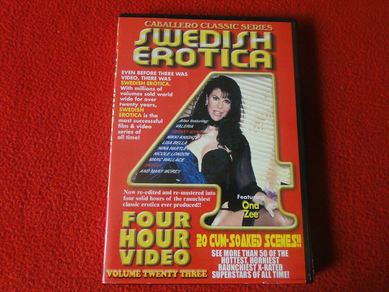 Vintage 18 Y.O. + Adult Erotic Sexy Porn XXX DVD Swedish Erotica Ona Z –  Ephemera Galore