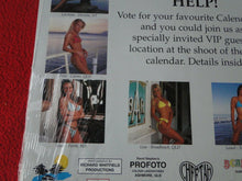 Load image into Gallery viewer, Vintage Large Semi-Nude Pinup Wall Calendar 1997 Australian Swimsuit SEALED    C
